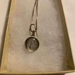 Everyday Artifact Buddha face necklace